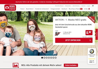 foto.rewe.de - Website Screenshot